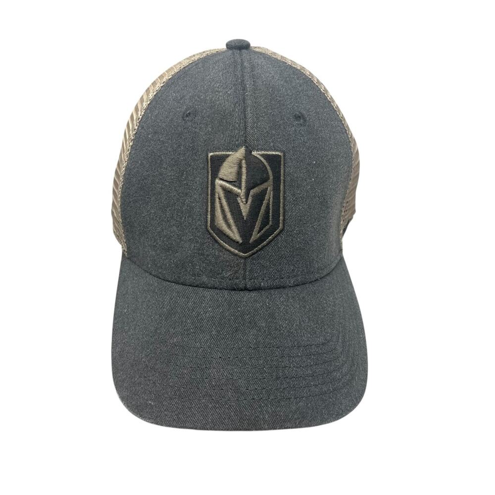 Vegas Golden Knights Hat 47 Brand Stretch Fit Men's Grey Mesh Back
